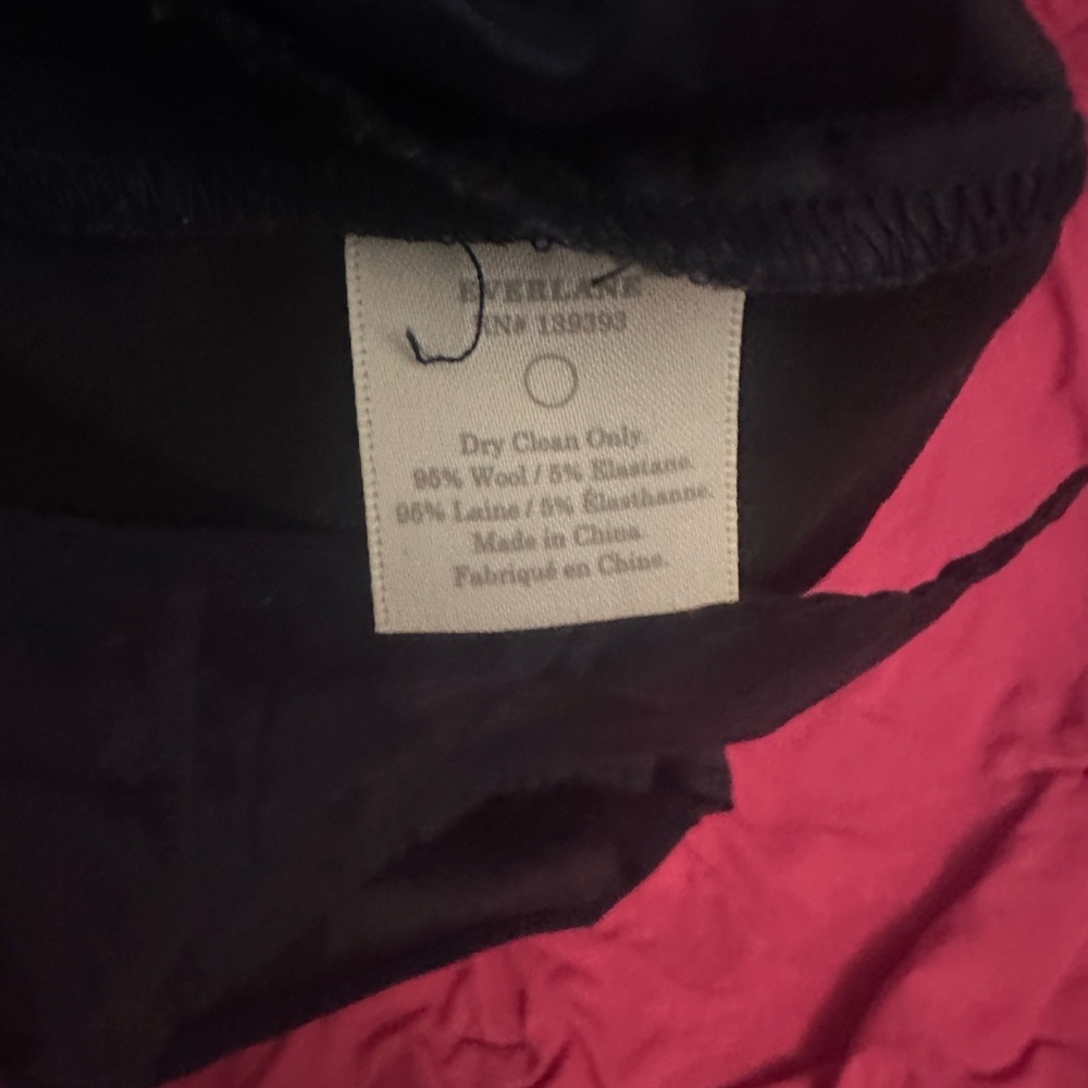 Everlane Midnight Black Trousers - Picture 4 of 5